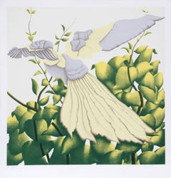 Frühling, Pop-Art-Siebdruck von Jack Brusca