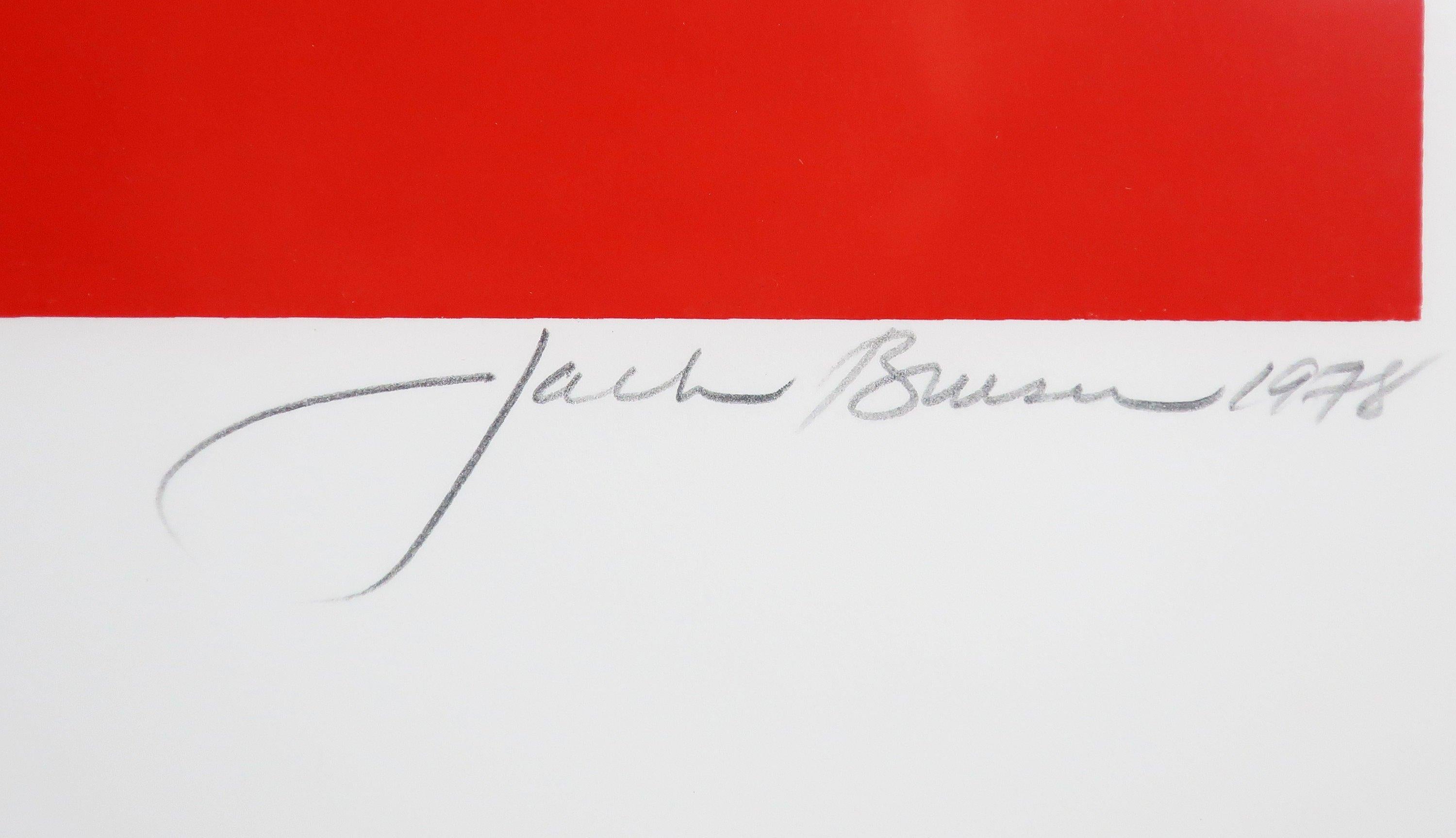American Jack Brusca “Revolution” Serigraph, '1978'