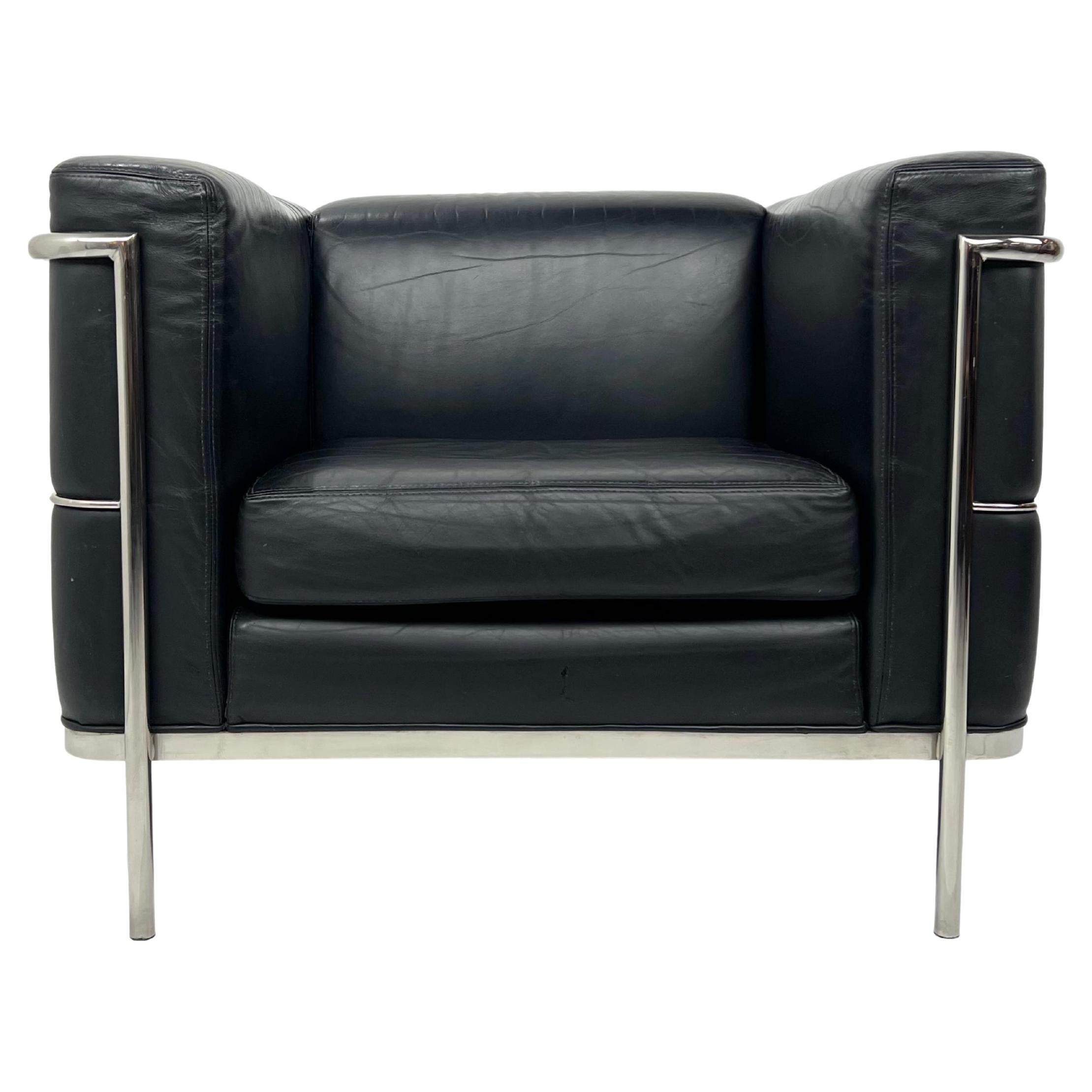 Jack Cartwright 20/123 Club Chair in the Style of Le Corbusier For Sale
