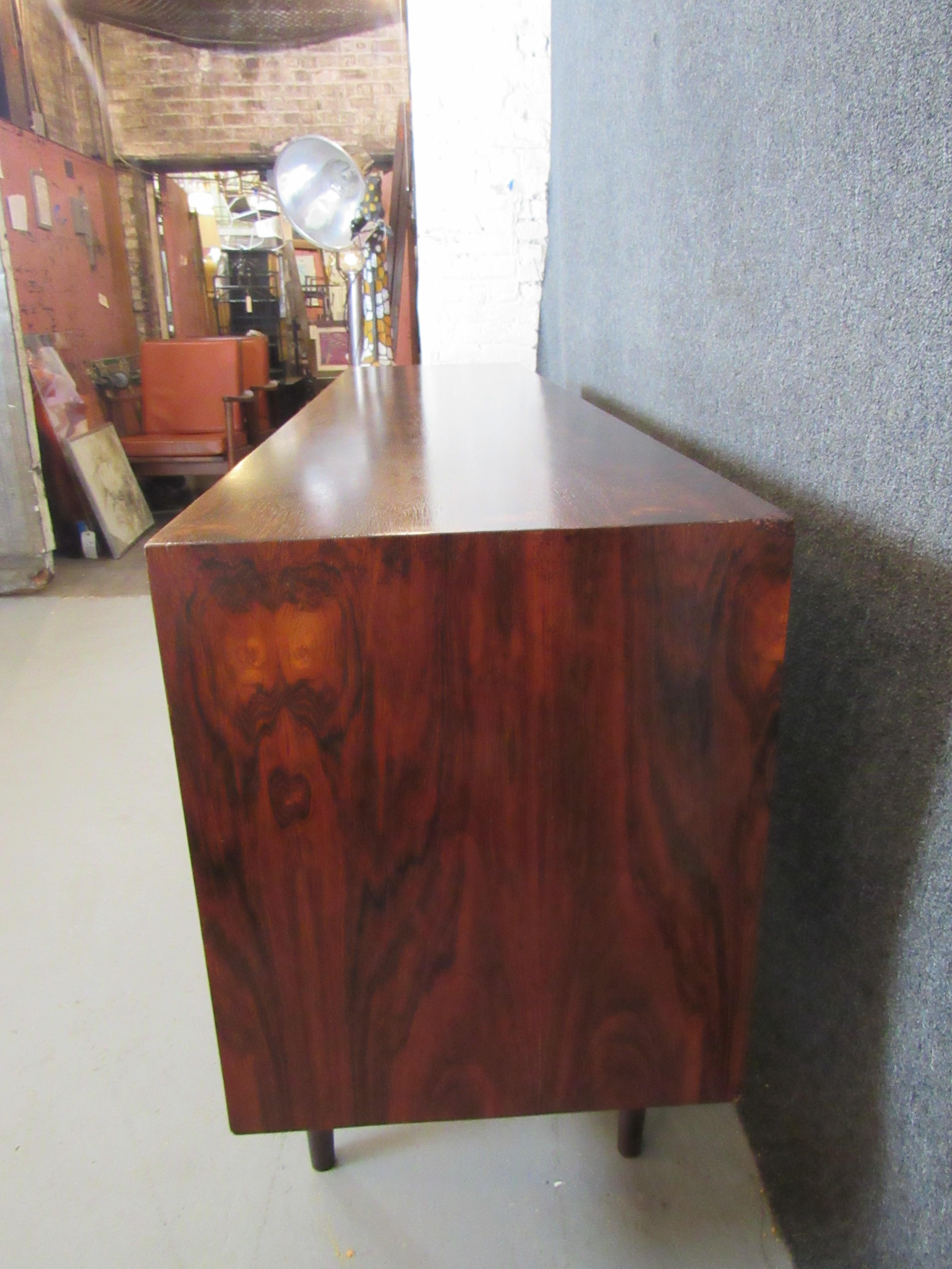 Veneer Jack Cartwright Designed Rosewood Dresser for Founders For Sale