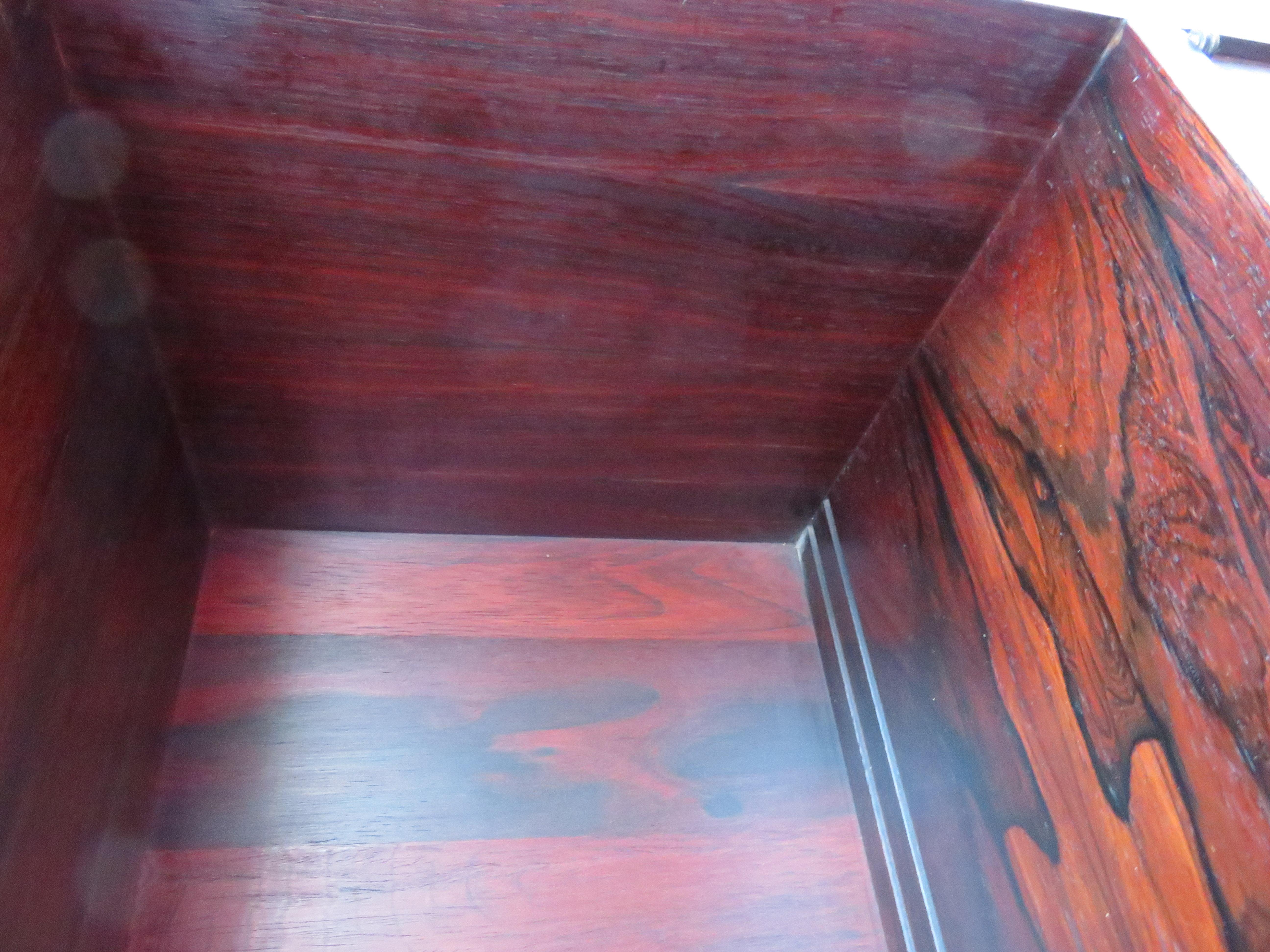Jack Cartwright for Founders Brazilian Rosewood Bar Cabinet Mid-Century Modern For Sale 6