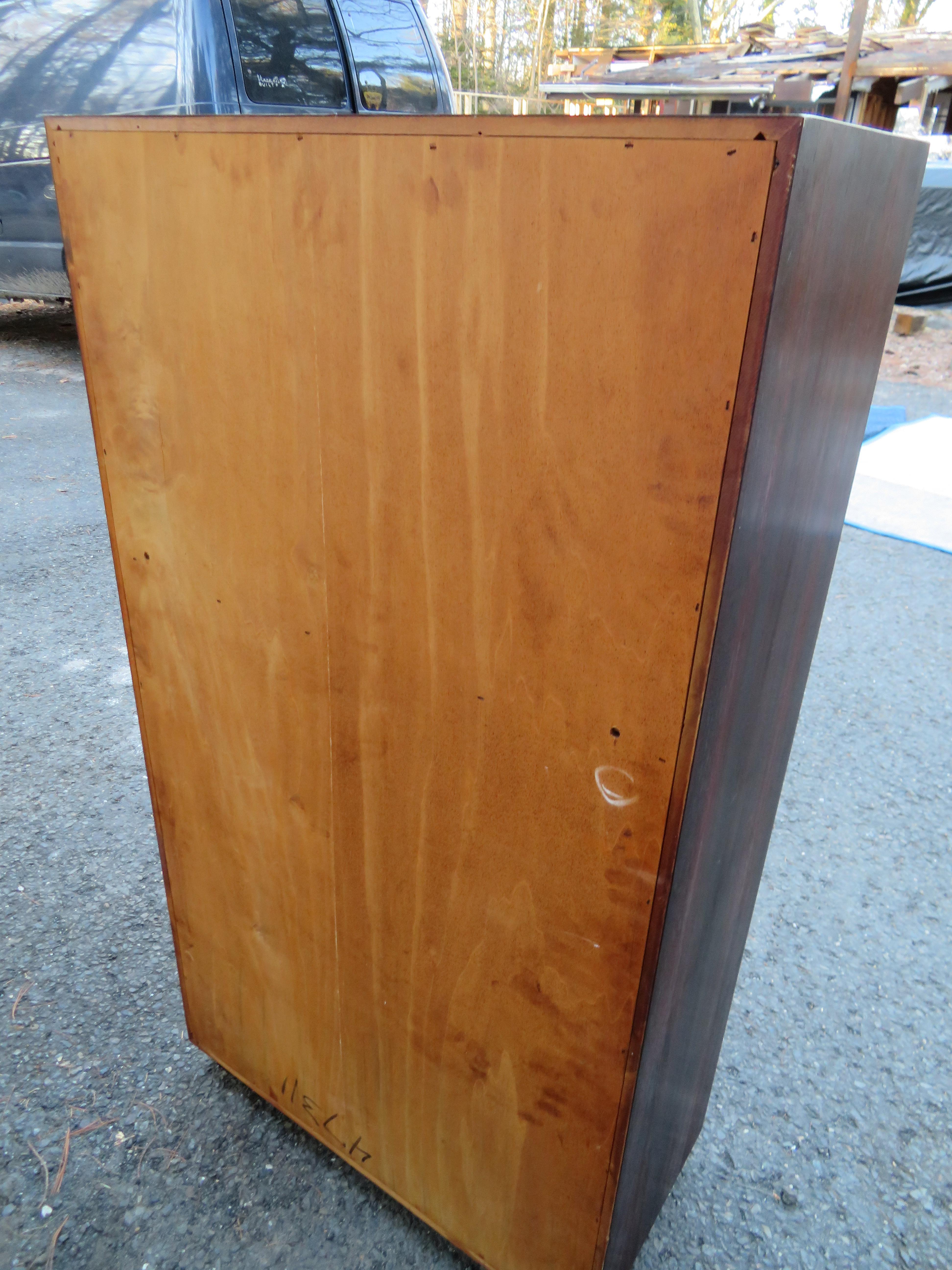 Jack Cartwright for Founders Brazilian Rosewood Bar Cabinet Mid-Century Modern For Sale 7