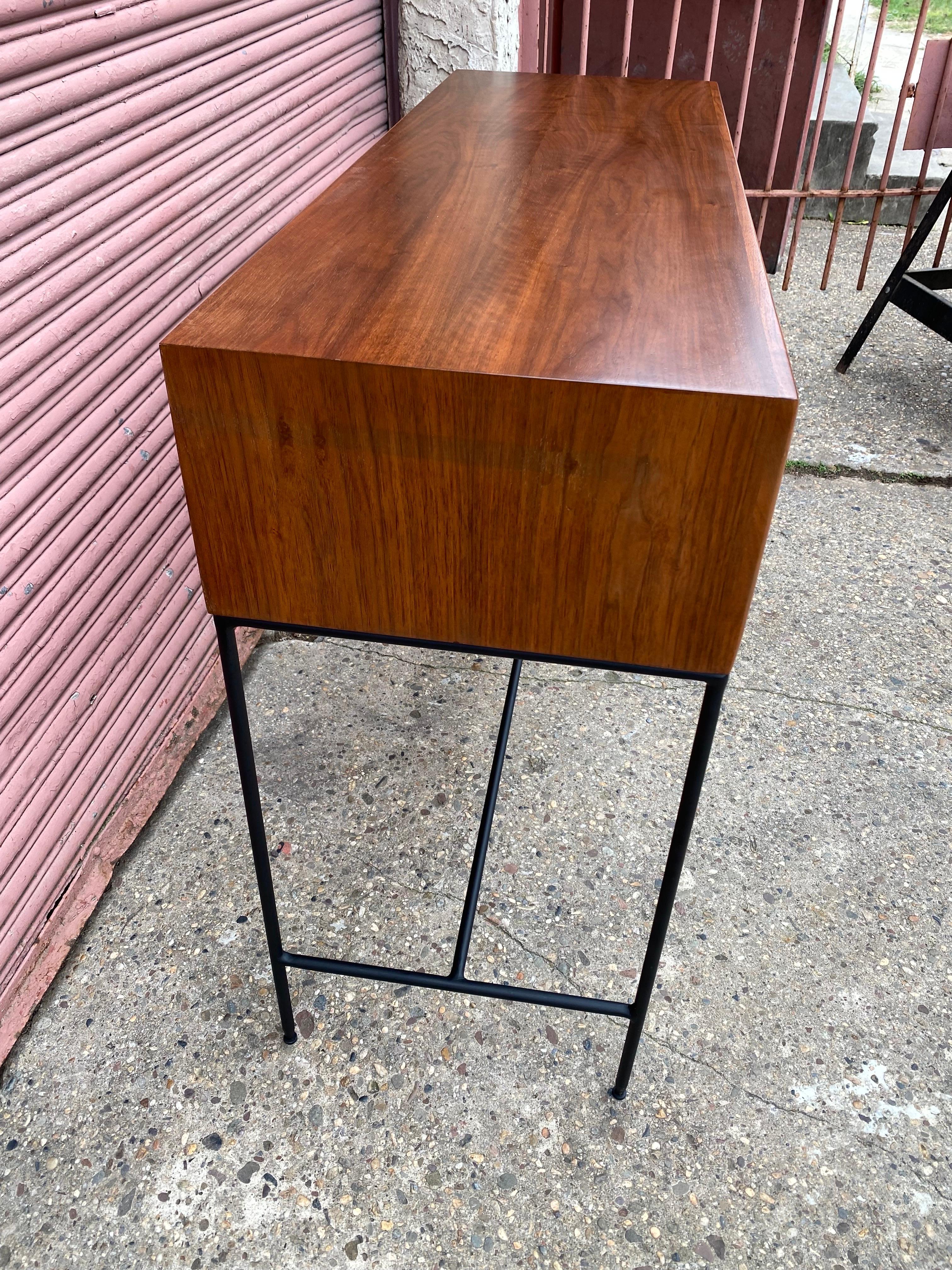 Mid-20th Century Jack Cartwright for Founders Furniture Buffet/ Console with Mirror For Sale