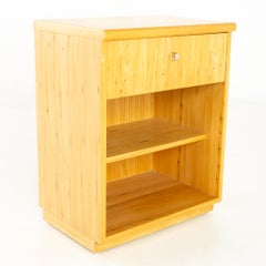 Jack Cartwright for Founders Mid Century Blonde Oak Nightstand