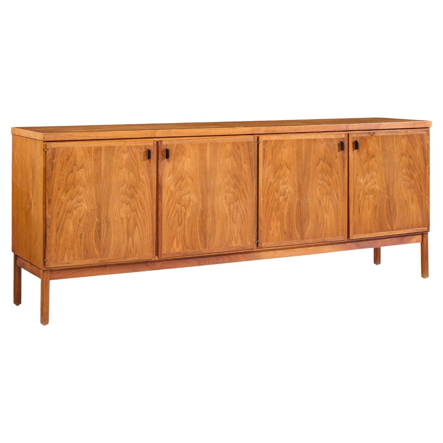 Jack Cartwright for Founders Mid Century Walnut Credenza