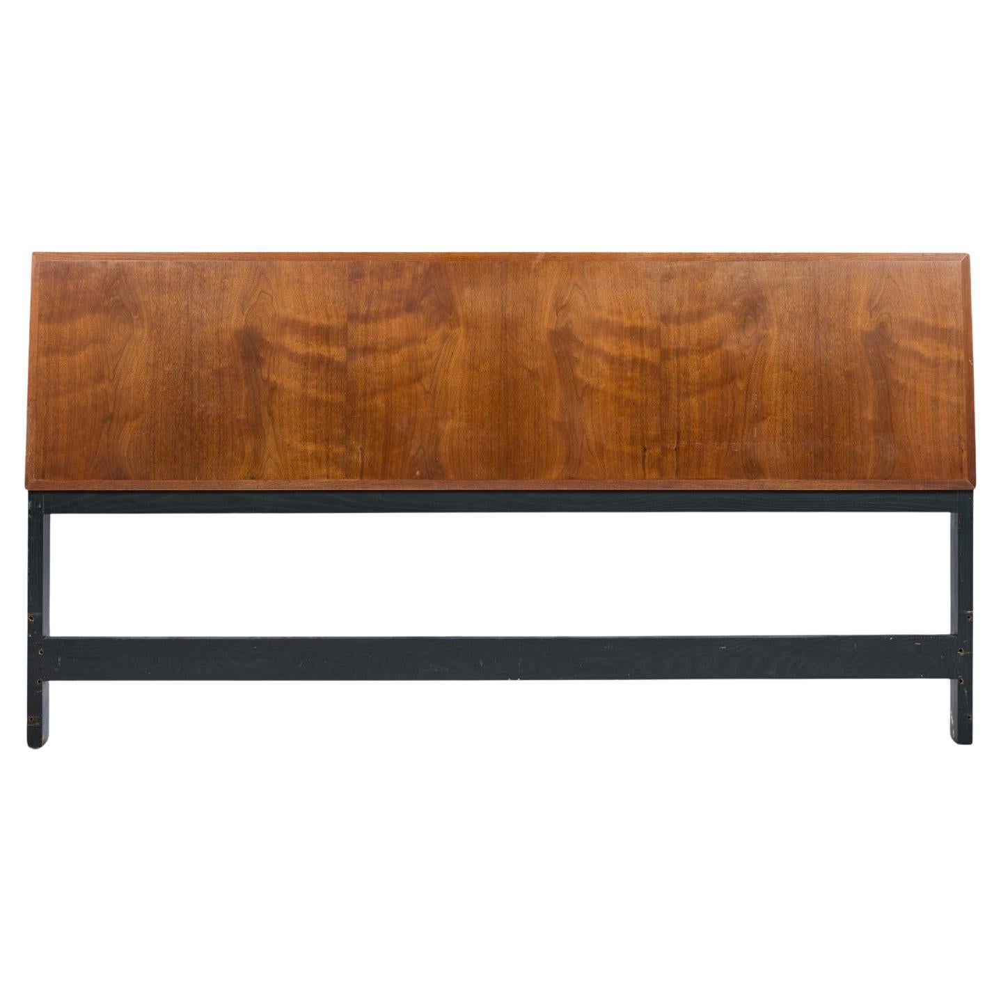 Jack Cartwright for Founders Mid Century Walnut King Headboard (Tête de lit en noyer)