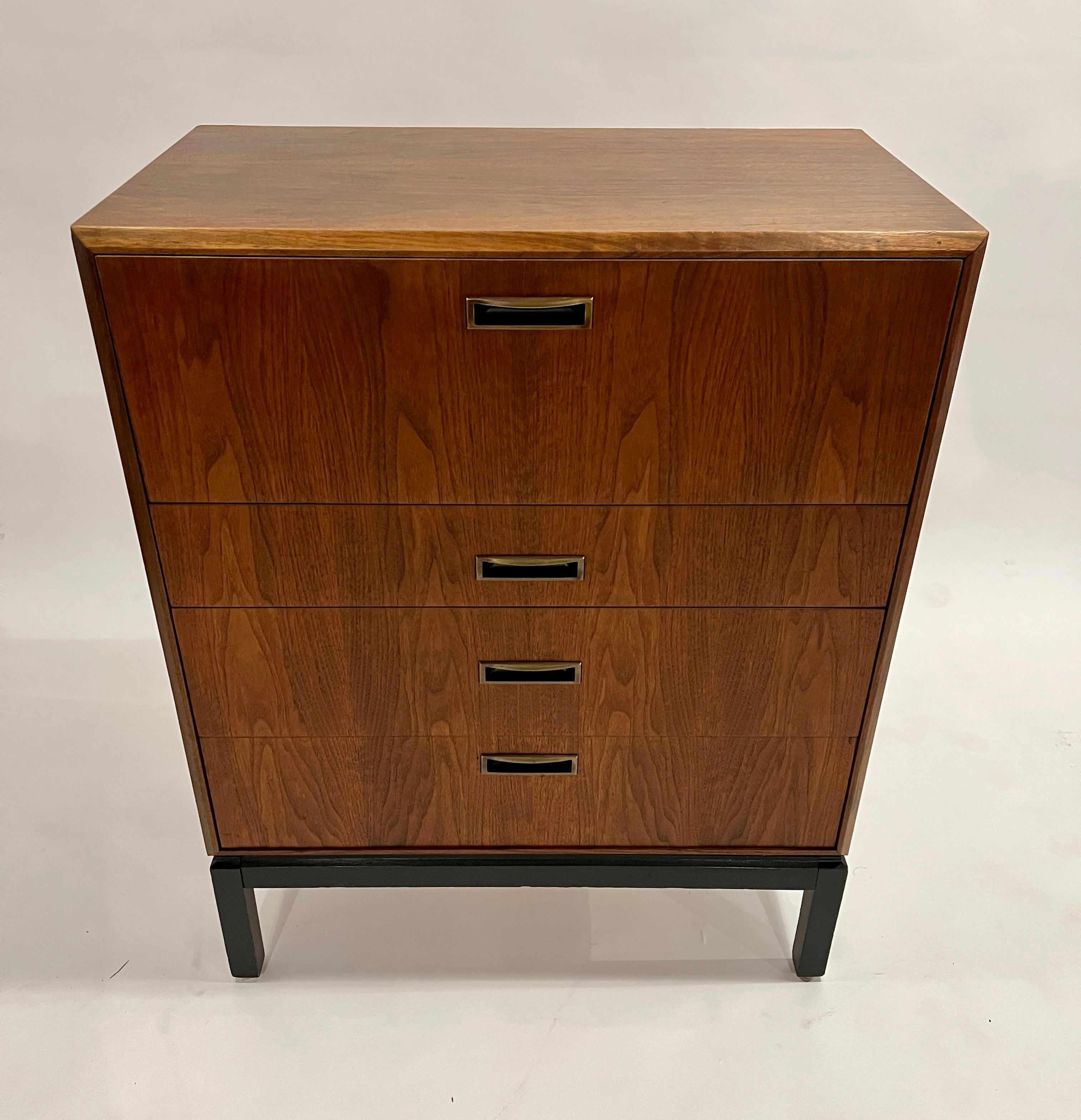 Mid-Century Modern Jack Cartwright for Founders Secretary with Drawers For Sale