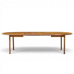 Jack Cartwright para Founders Style Mesa de comedor extensible de roble con 2 hojas