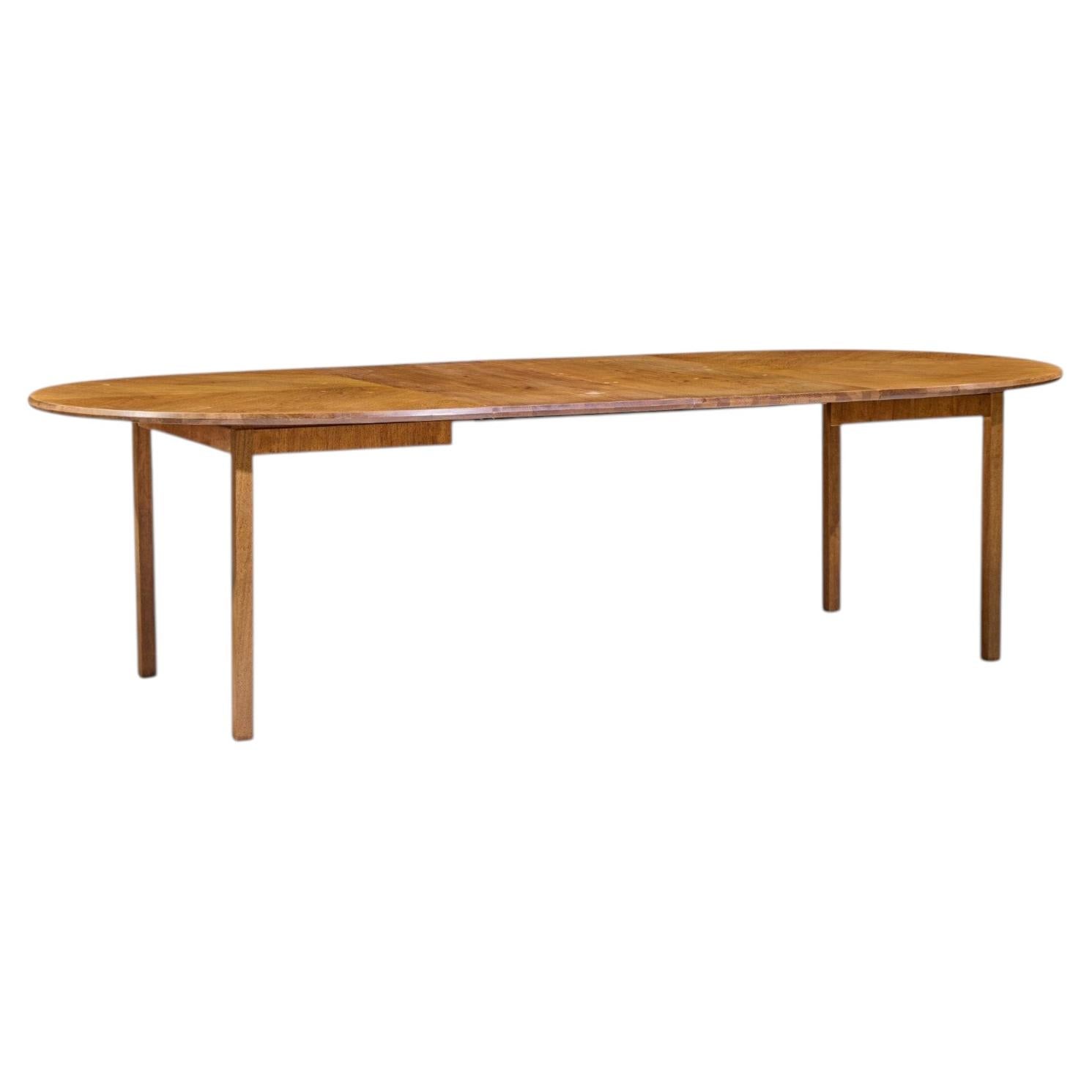 Jack Cartwright para Founders Style Mesa de comedor extensible de roble con 2 hojas