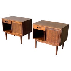 Jack Cartwright Founders Mid Century Modern Night Stands / Side / End Tables