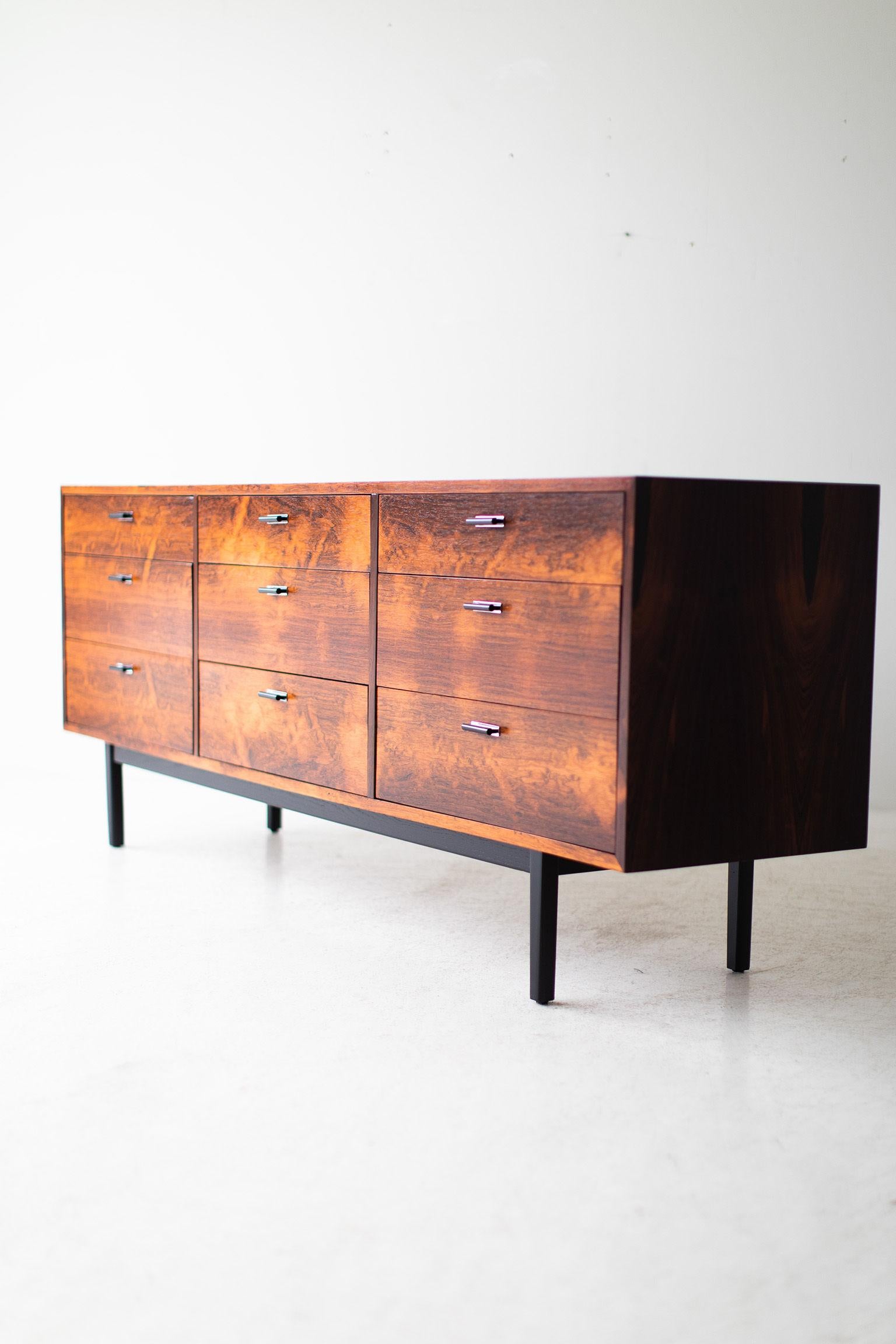 Jack Cartwright Rosewood Credenza / Dresser for Founders Furniture 4