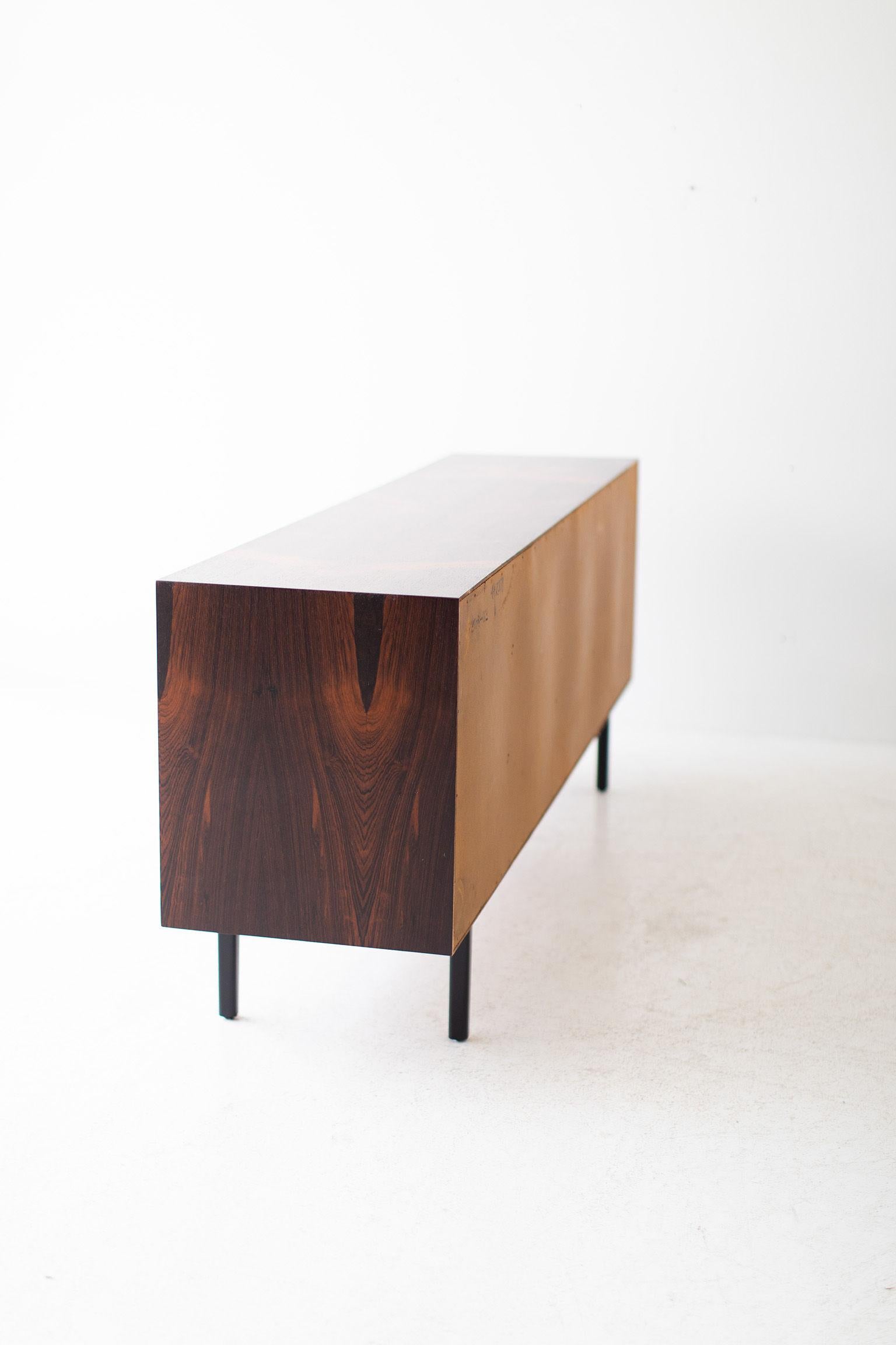 Veneer Jack Cartwright Rosewood Credenza / Dresser for Founders Furniture