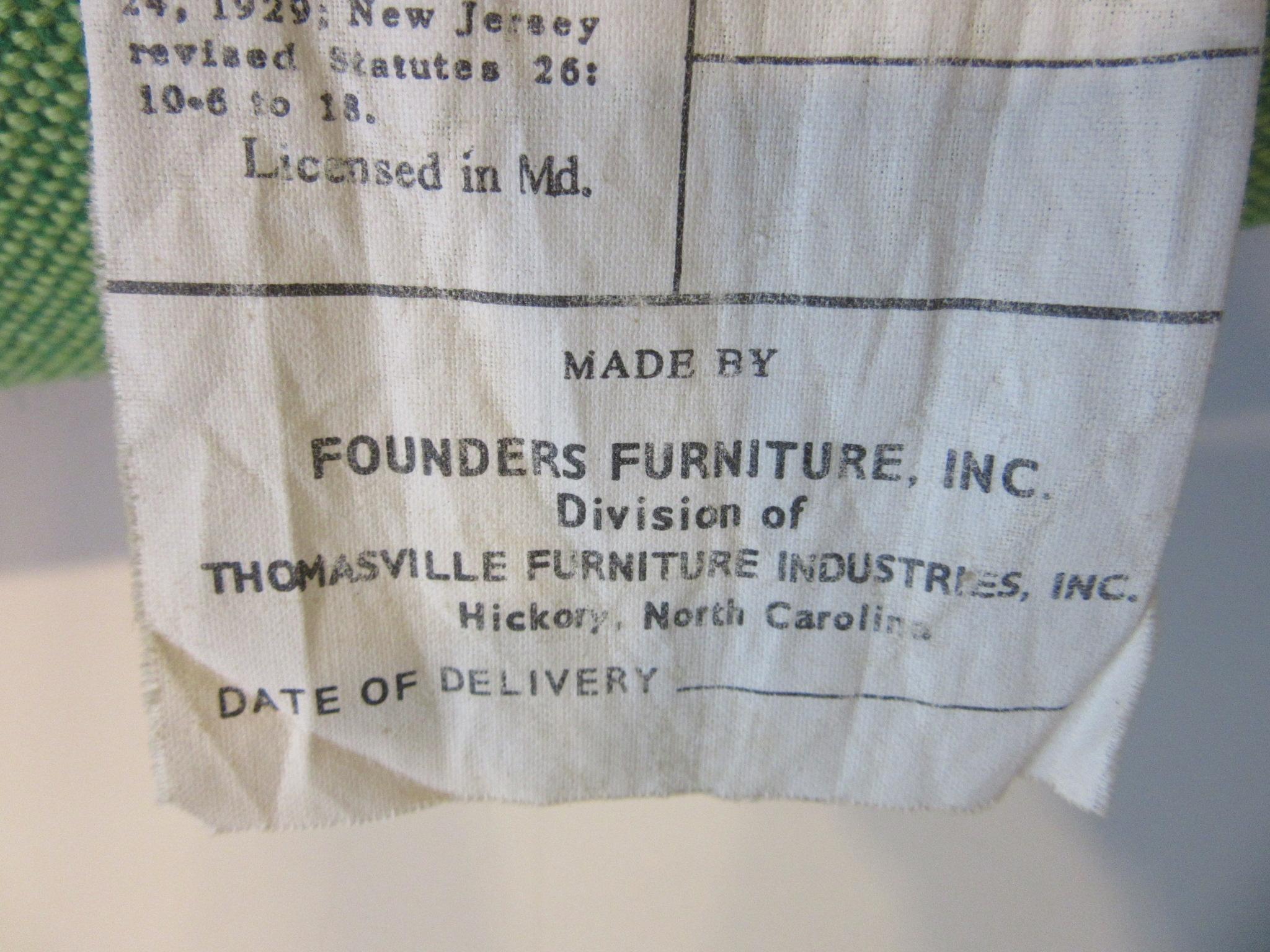 20th Century Jack Cartwright Rosewood Sofa by Founders Furniture Co.