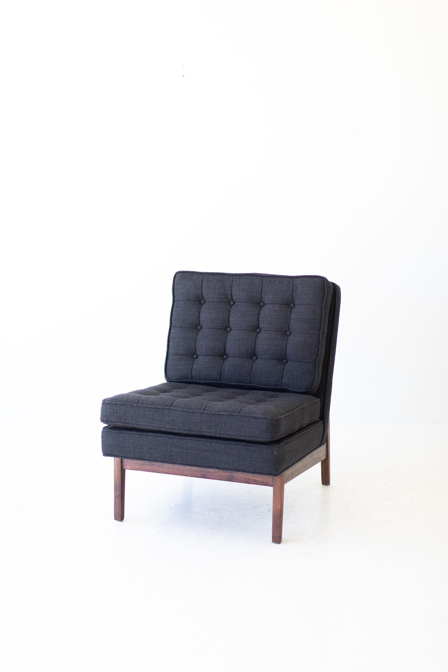 Mid-20th Century Jack Cartwright Slipper Chair for Founders Furniture