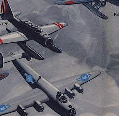 Original Second World War Poster, Aircraft Insignia