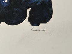 1968 Formation III Signierte Radierung in limitierter Auflage