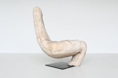 Jack Crebolder Sillón Turner de piel sintética Harvink Países Bajos 1982