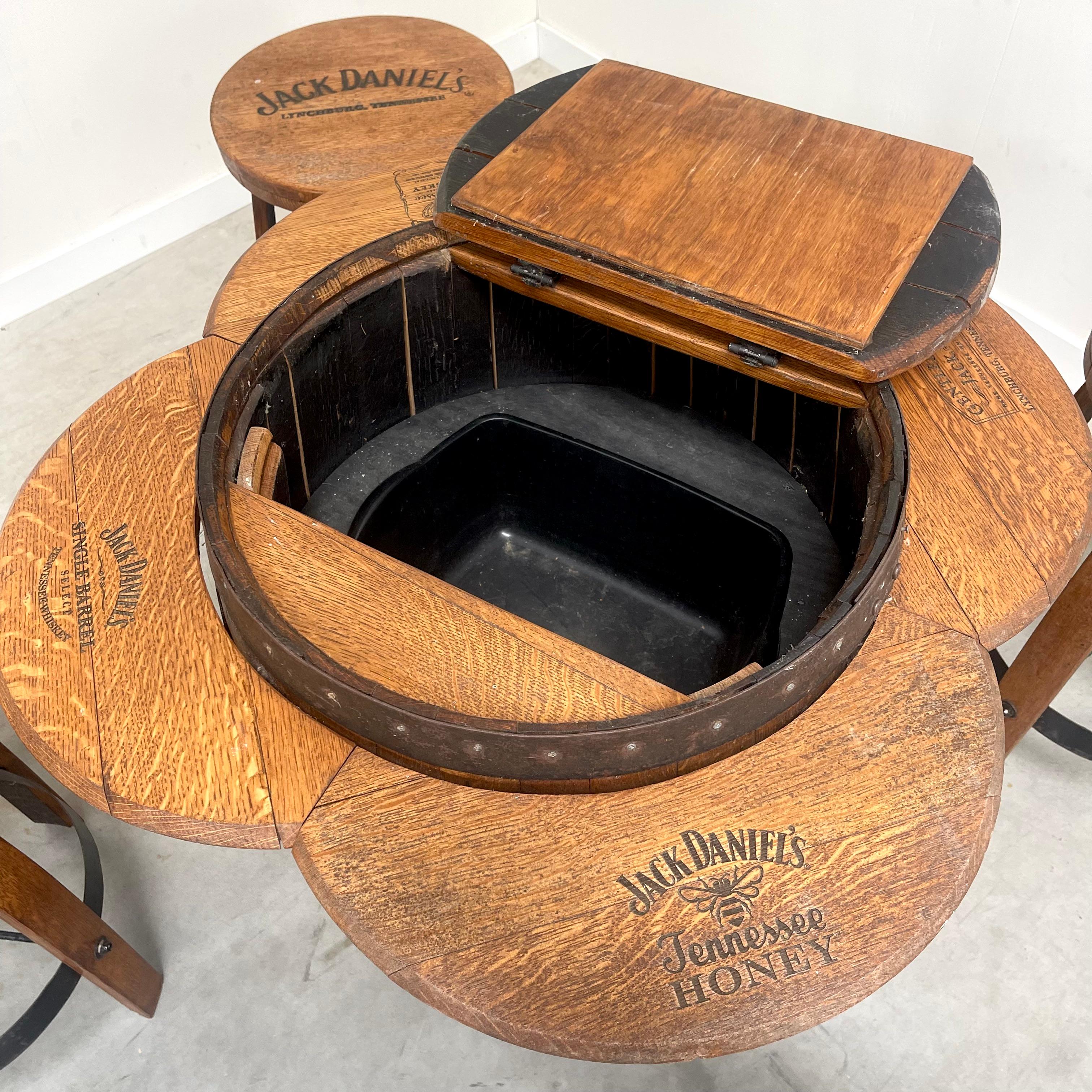 American Craftsman Bar Jack Daniel's des années 1980 en vente