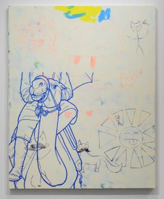 Jack Featherly, Hyperaccumulators!, 2016, oil paint and enamel on canvas