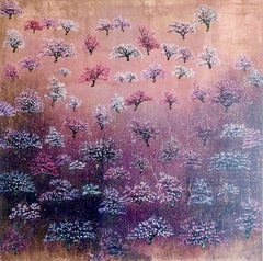 Coral Bloom - Contemporary Landscape Painting by Jack Frame