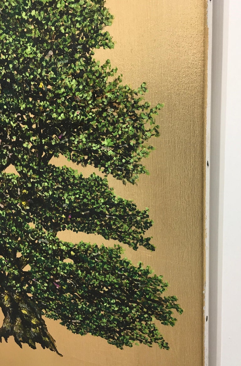 Jack Frame Herman Oak Contemporary Landscape Painting by Jack Frame