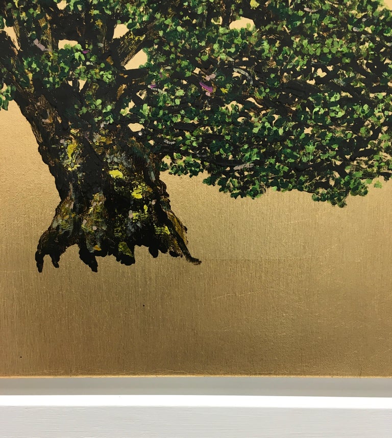 Jack Frame Herman Oak Contemporary Landscape Painting by Jack Frame