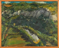 Falaise (Cliff) 2003 Oil