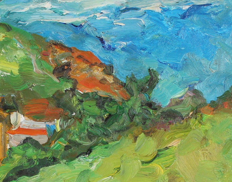 Jack Freeman "Yukon St." 2001 San Francisco Hillside and Blue Sky