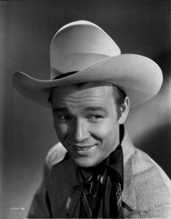 Vintage Roy Rogers Looking Right Fine Art Print