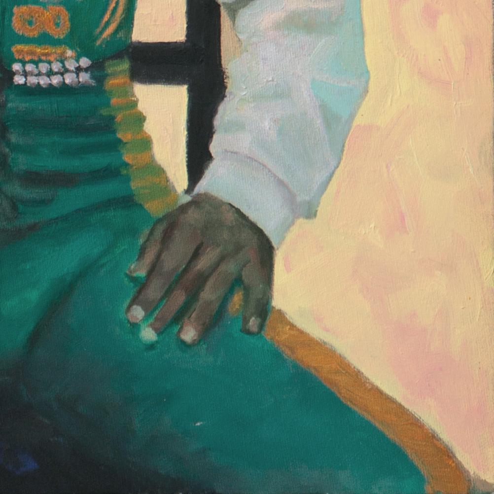 Toreador, Californie, peinture à l'huile post-impressionniste, Santa Monica College en vente 1