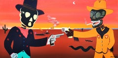 Ain't Room for the Two of Us /// Cowboy-Death Western Wild West Shootout Bandits