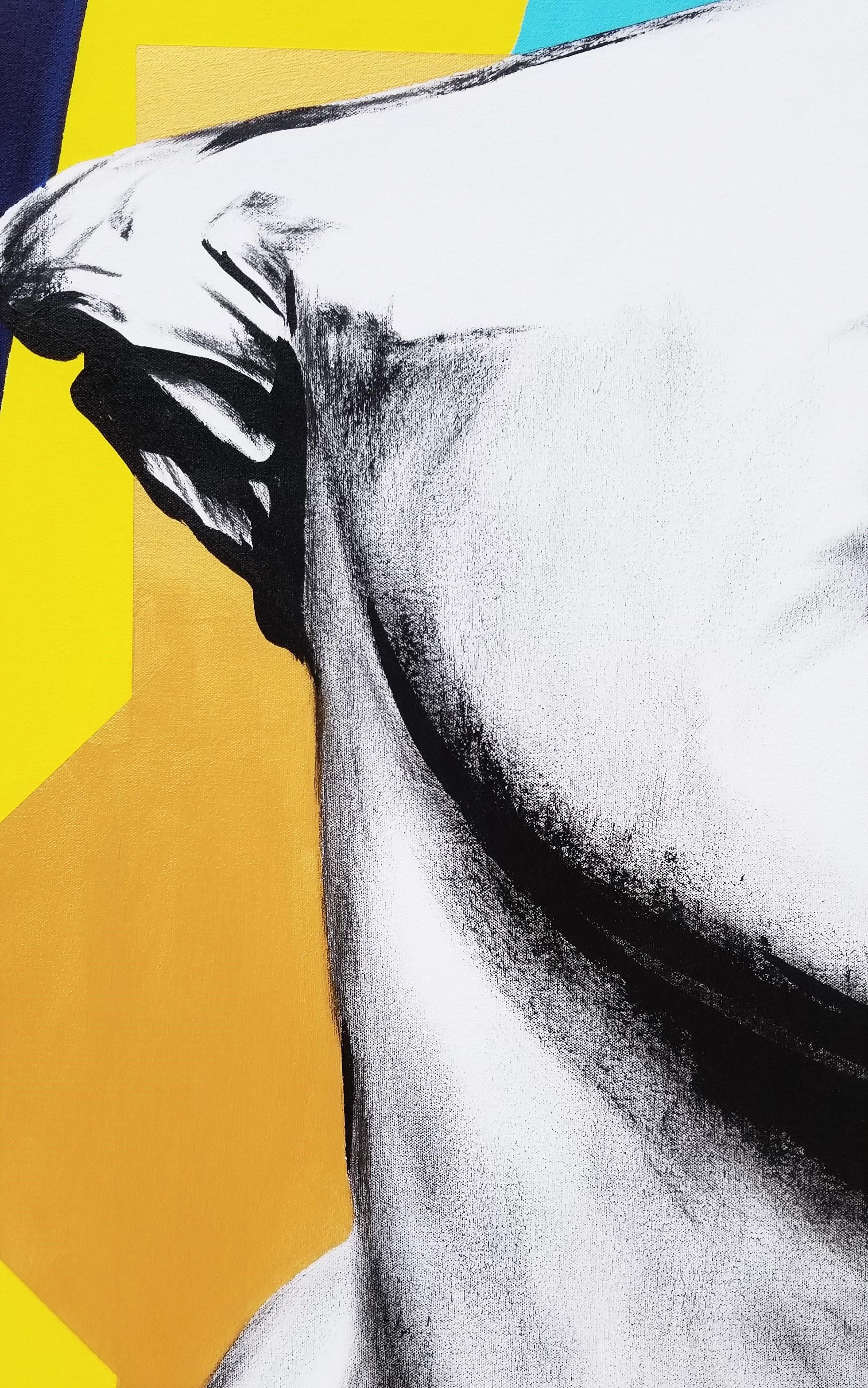 Alejandro Magno Icono V /// Retrato Pop Art Contemporáneo Figura Histórica en venta 3