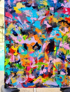 All the Flowers /// Jack Graves Contemporary Abstract Expressionist Painting Art