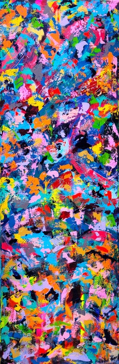 All the Flowers /// Jack Graves Contemporary Abstract Expressionist Painting Art