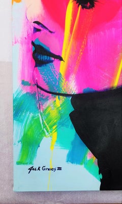 Audrey Hepburn Icon XI /// Contemporary Street Pop Art Actress Model Painting