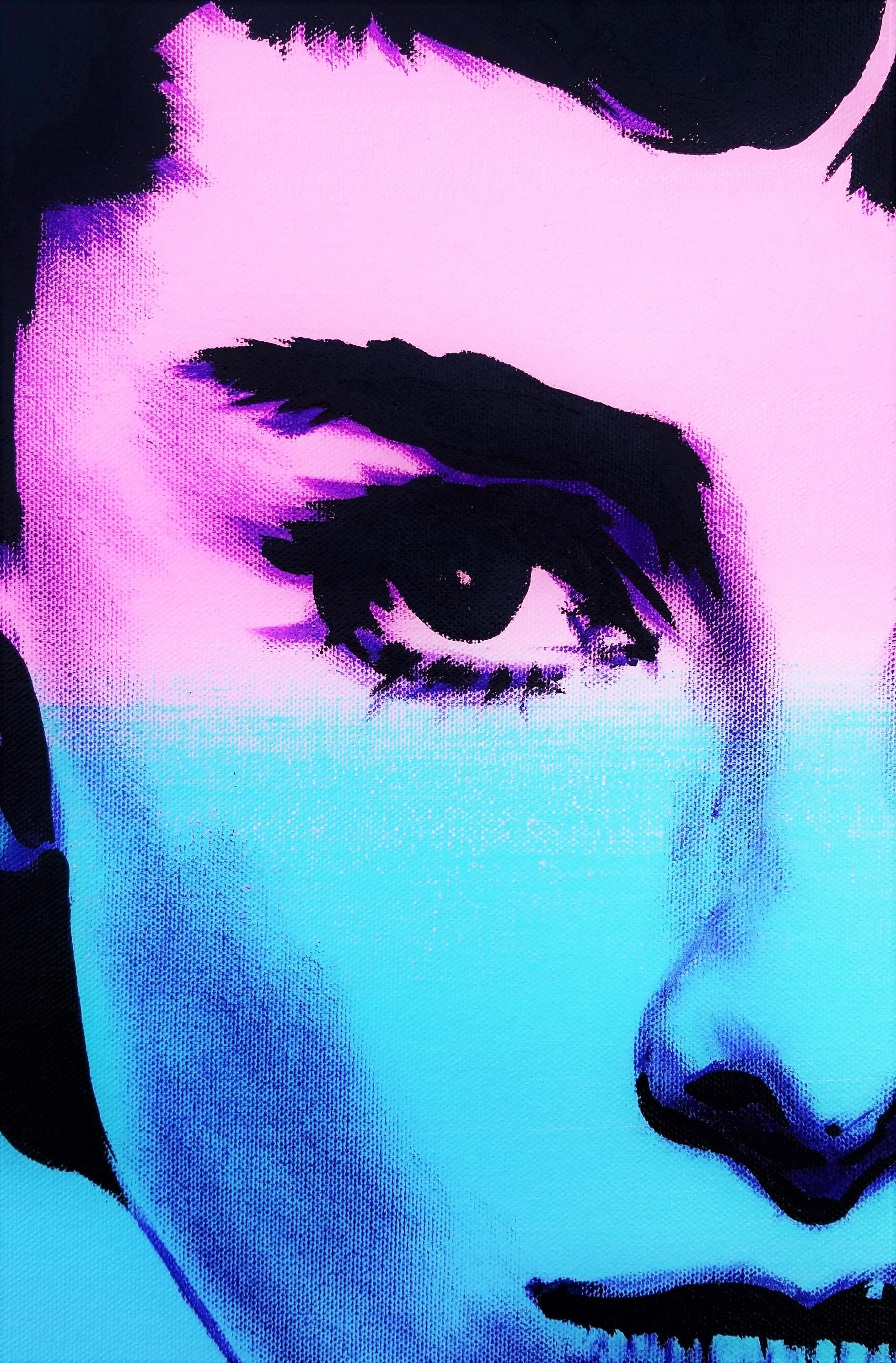 Audrey Hepburn Icon XII /// Contemporary Street Pop Art Actress Fashion Model For Sale 2