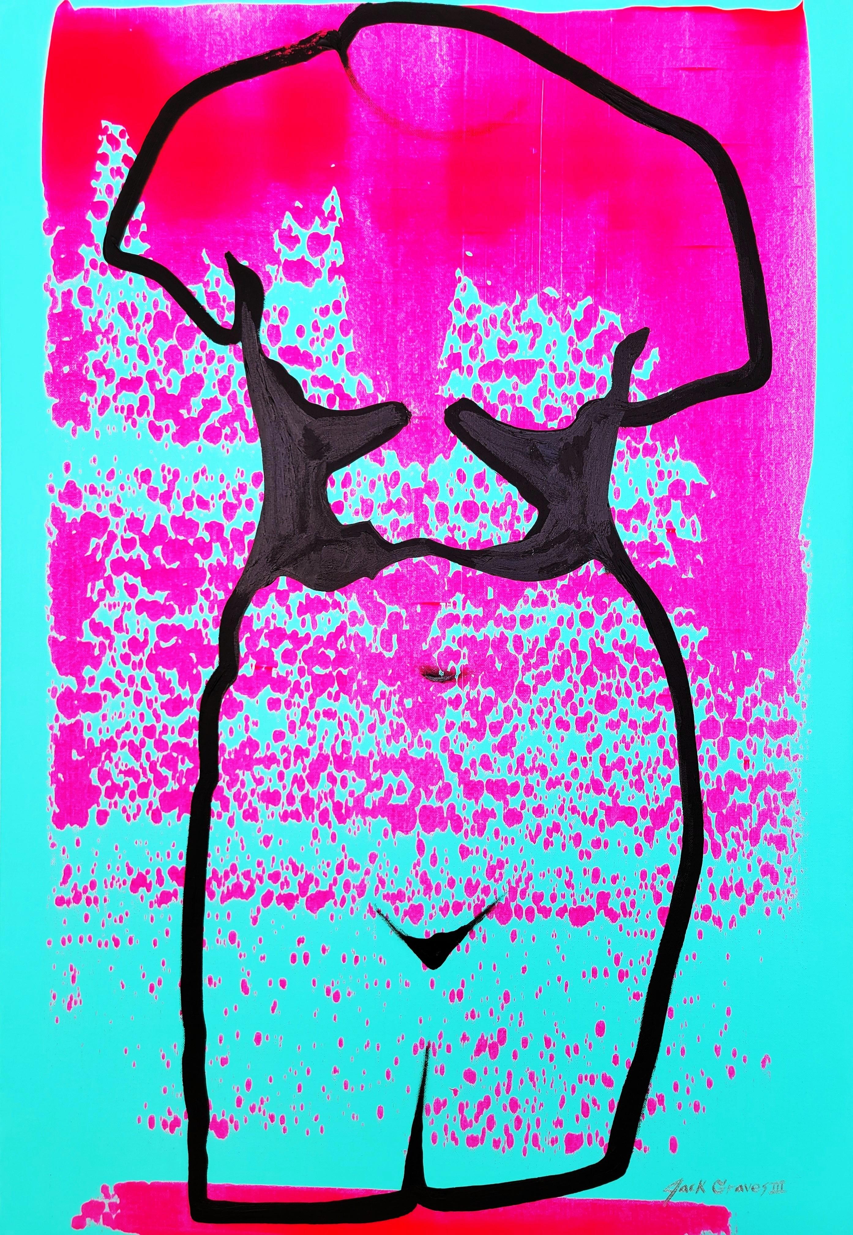 Broken Venus /// Jack Graves de Milo Greek Classics Contemporary Painting Woman