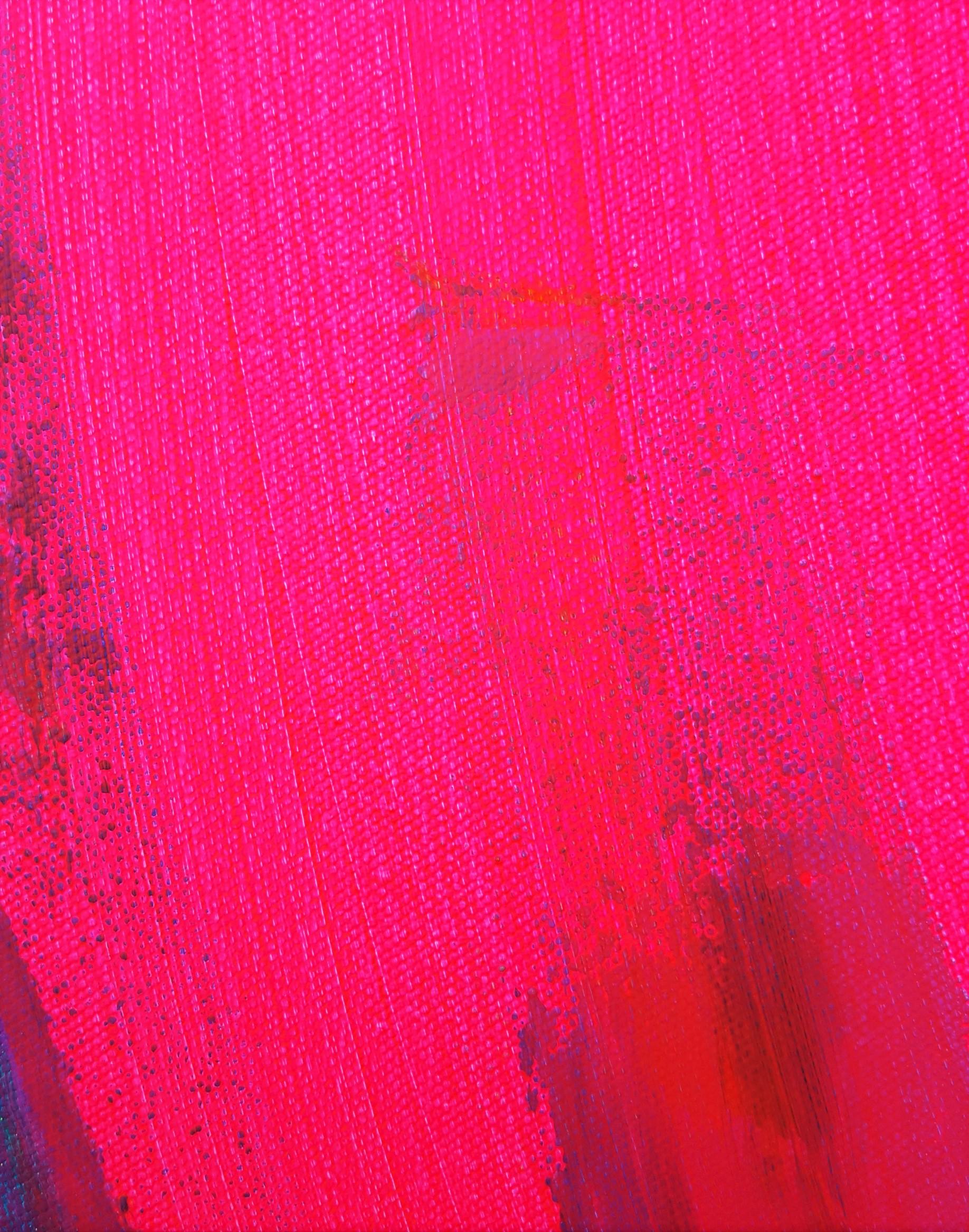 Canyon /// Contemporary Abstract Expressionist Colorful Painting Canvas Art For Sale 8