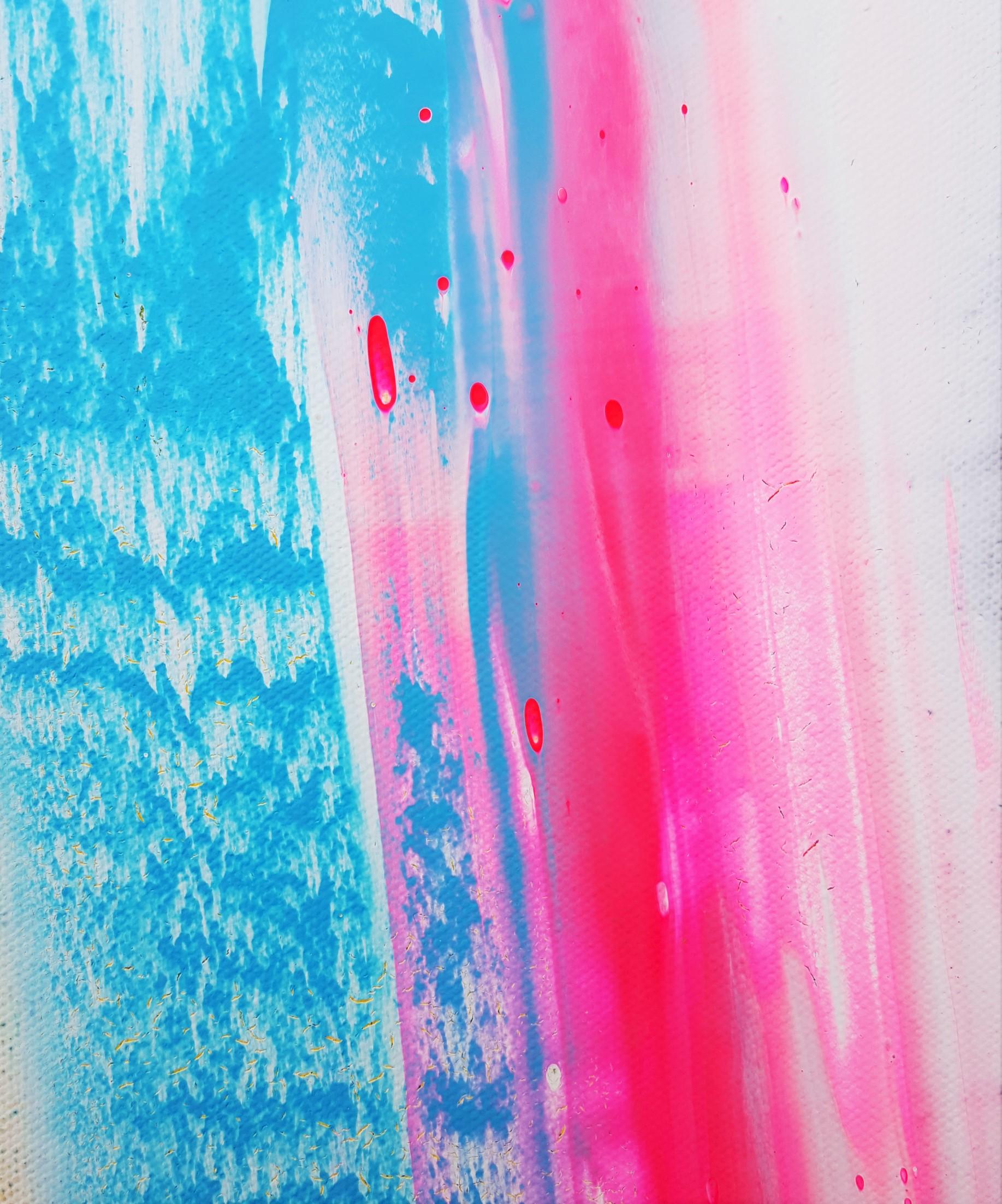 Canyon /// Contemporary Abstract Expressionist Colorful Painting Canvas Art For Sale 6