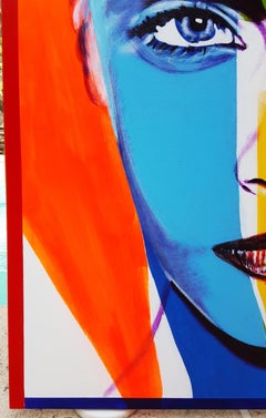 Cara Delevingne Icon X /// Contemporary Street Pop Art Fashion Model Actress