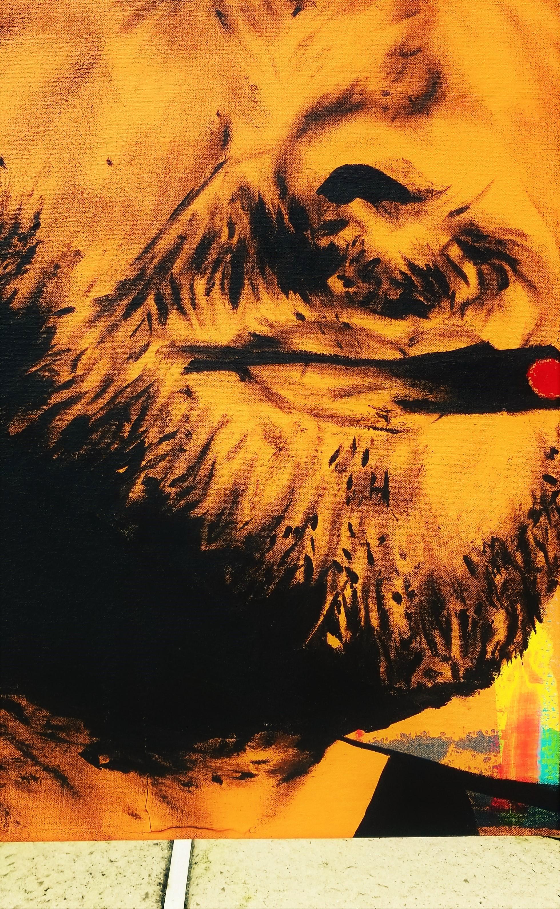 Clint Eastwood Icone III (Blondie) /// Peinture Pop Contemporaine Cowboy Western 3