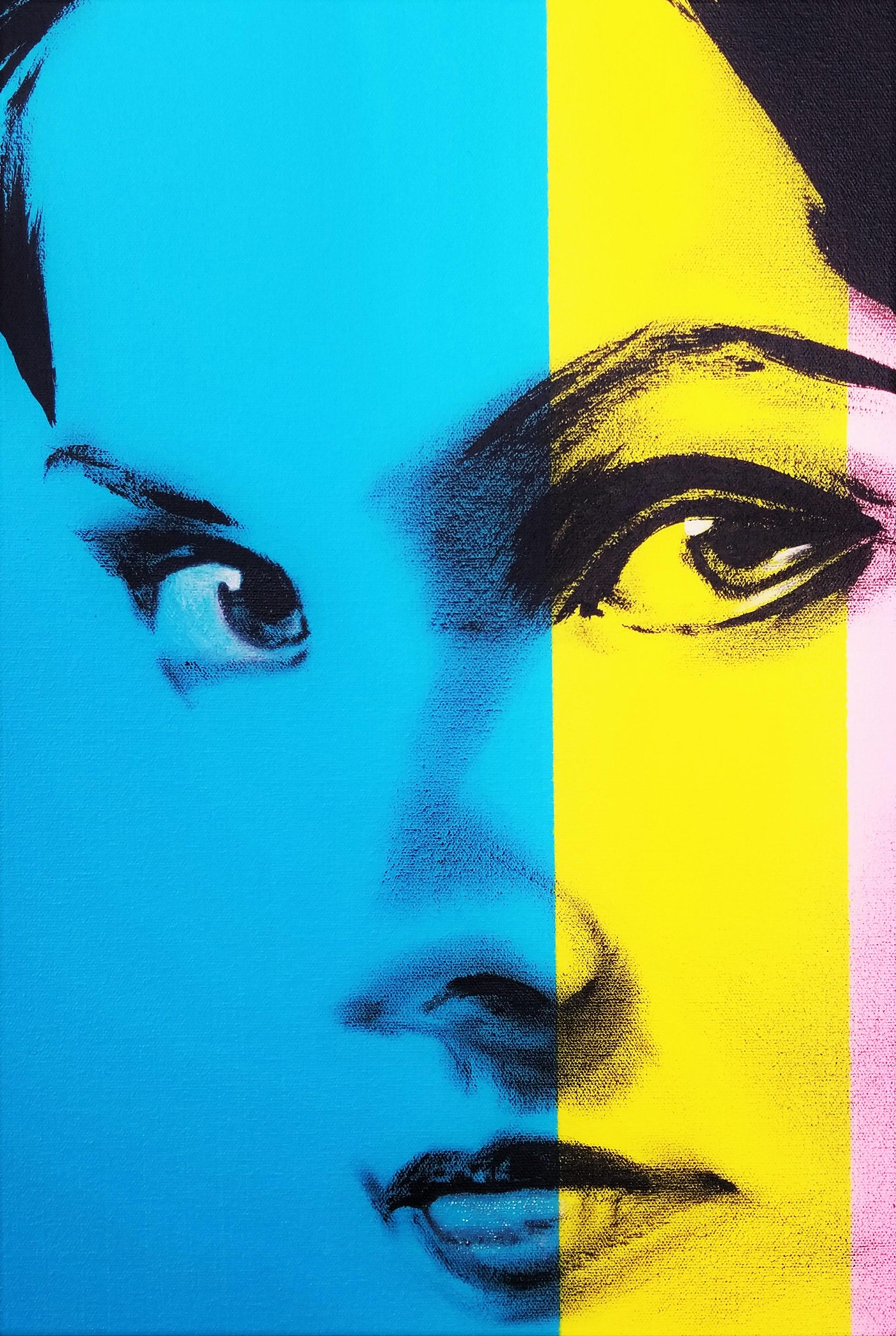 Coco Chanel Icon III /// Contemporary Street Pop Art Painting Fashion Model  For Sale 4