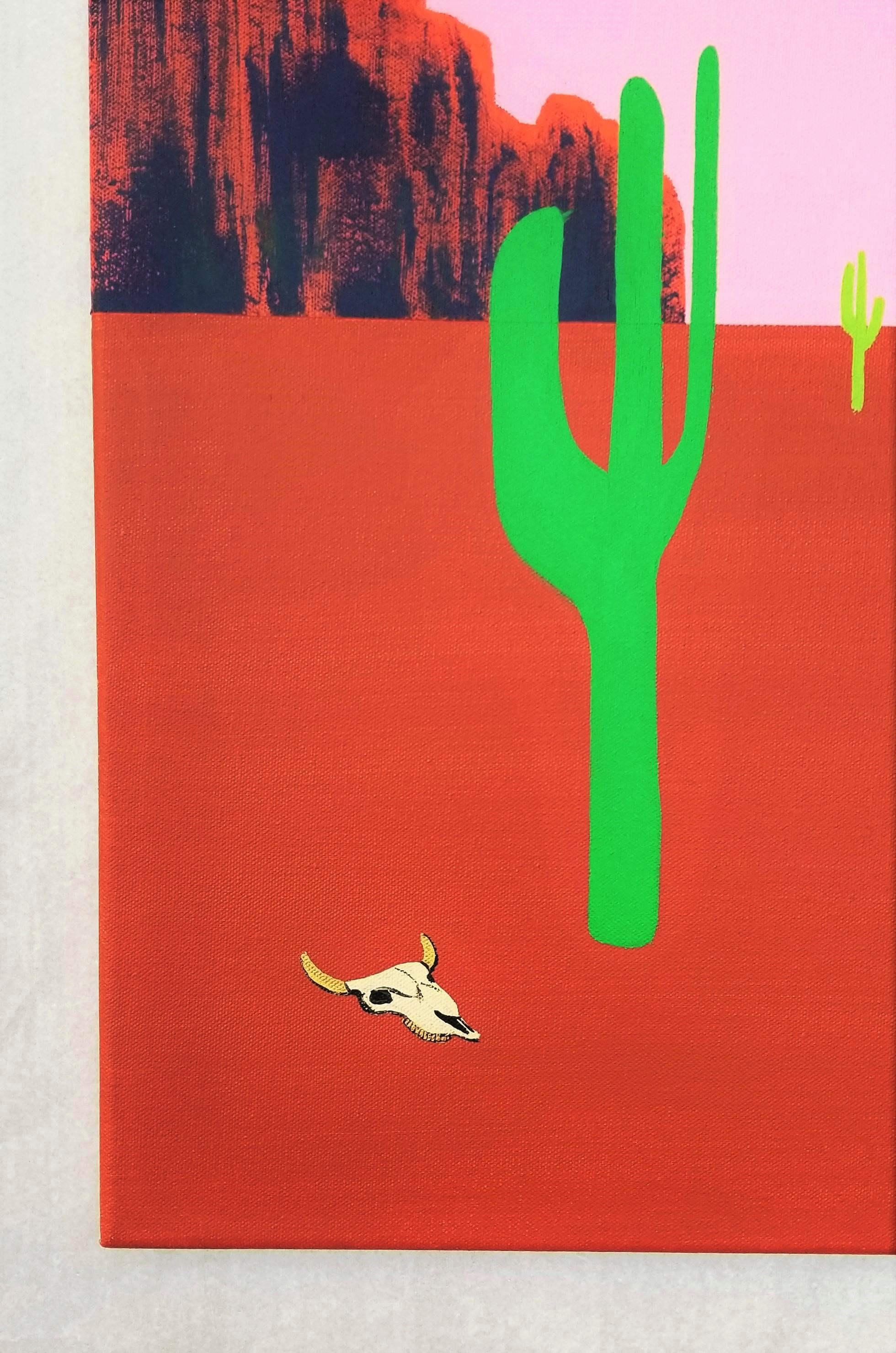Cowboy-Death - Painting by Jack Graves III