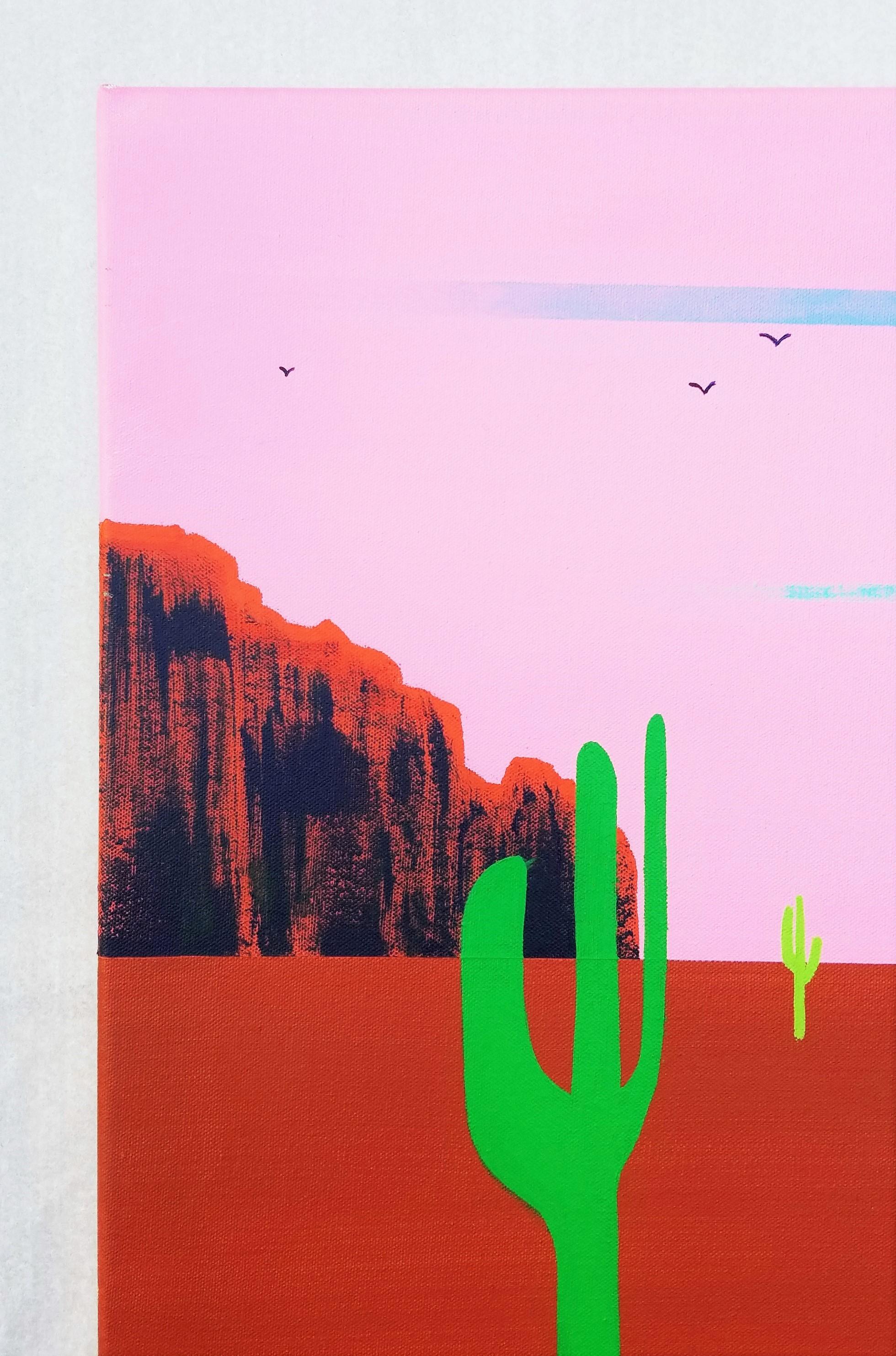 Cowboy-Death - Contemporary Painting by Jack Graves III