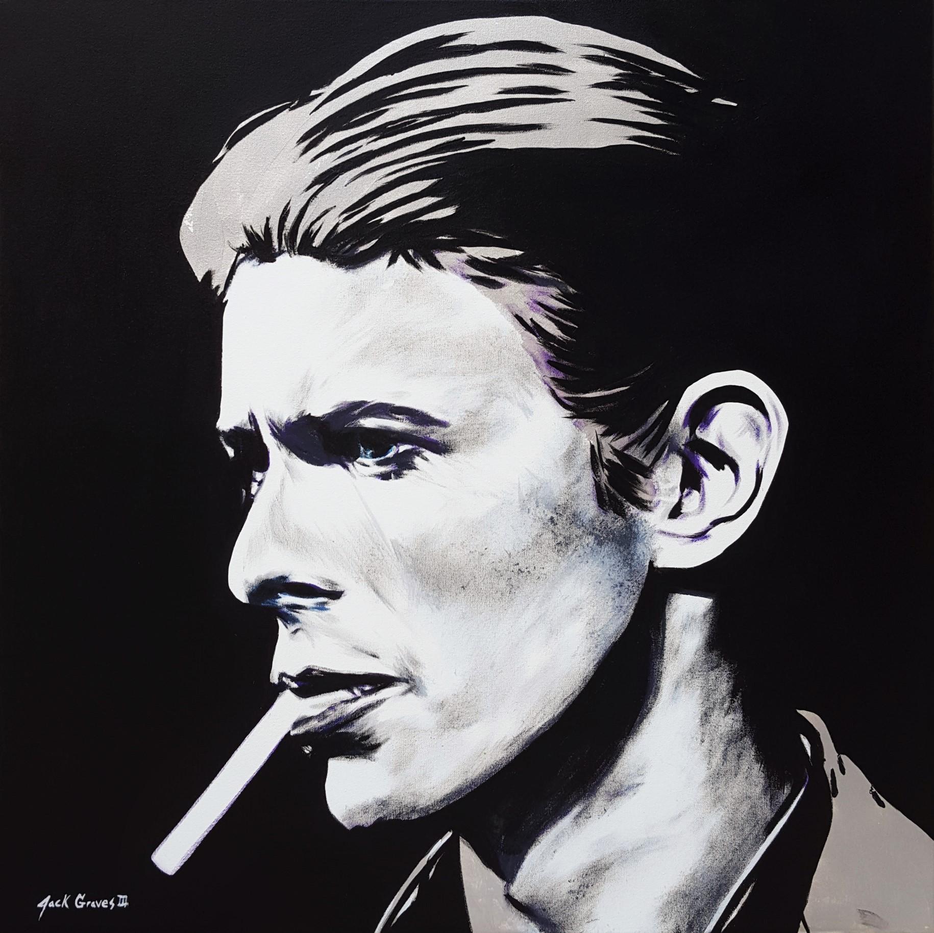 Jack Graves III Portrait Painting - David Bowie Icon