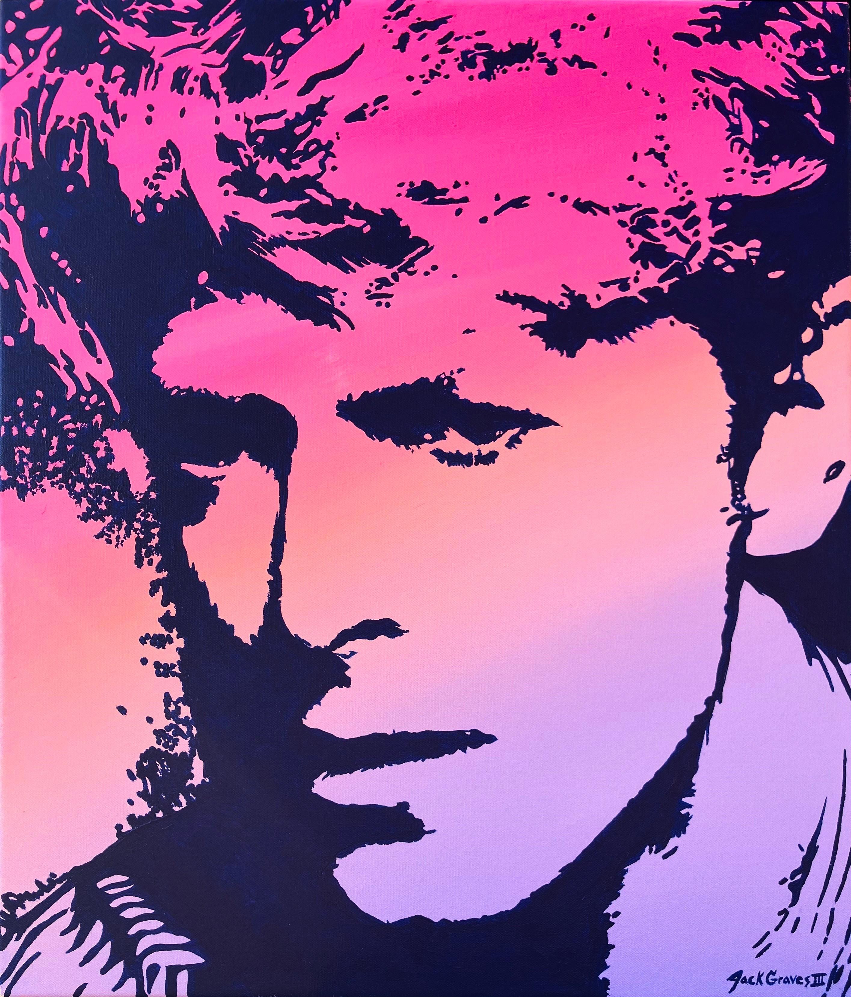 David Bowie Icon III /// Contemporary Street Pop Art Painting Musician Dance