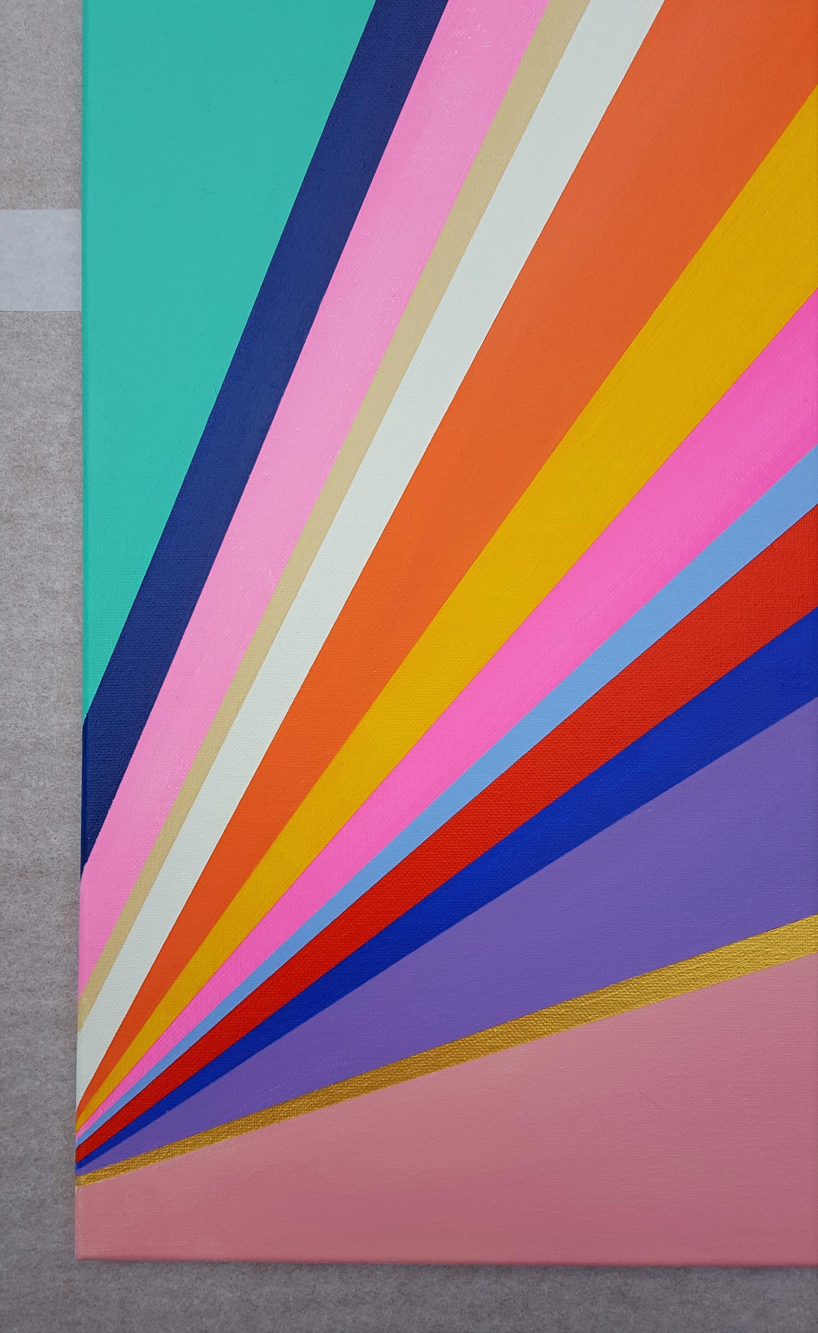 Diamond XVIII - Painting by Jack Graves III