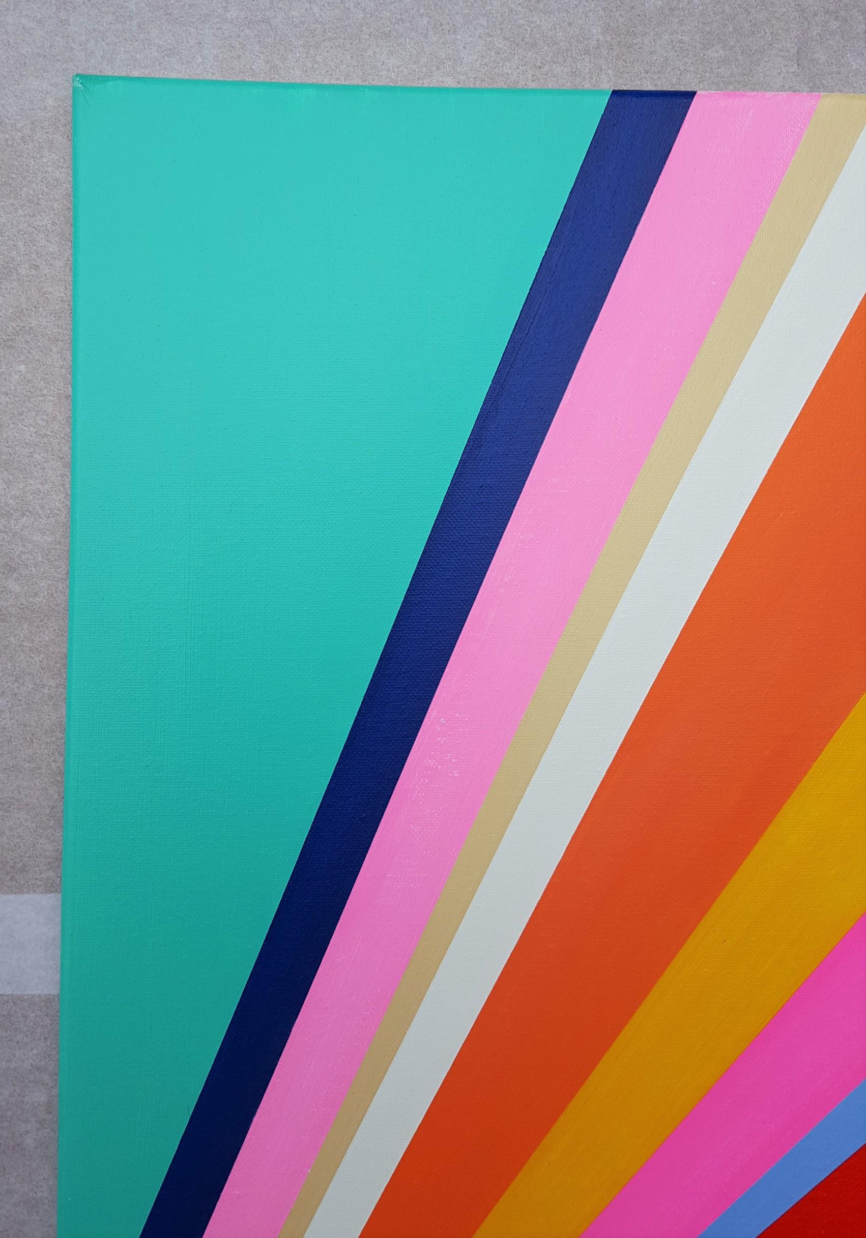 Diamond XVIII - Abstract Geometric Painting by Jack Graves III