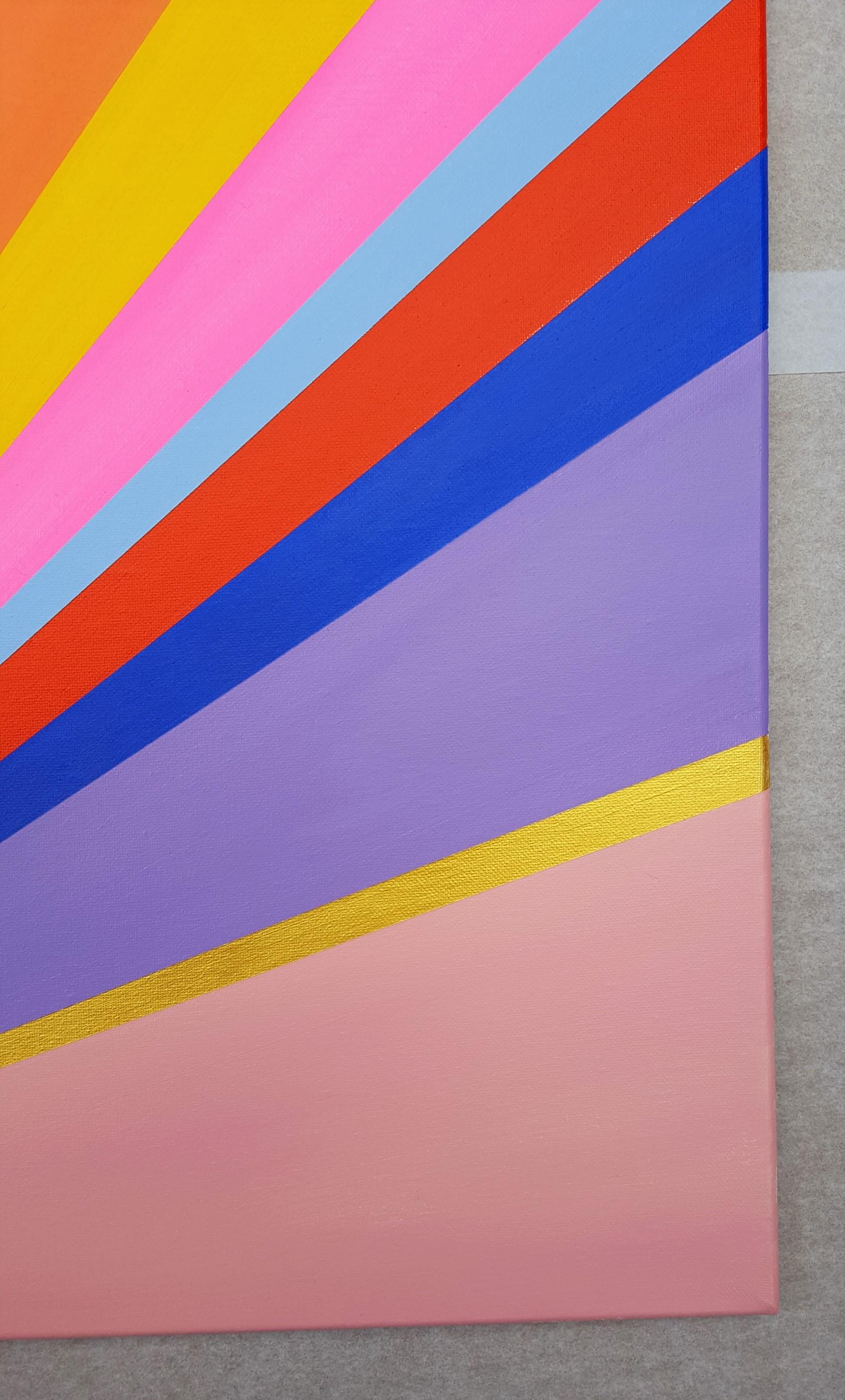 An original signed acrylic painting on canvas by American artist Jack Graves III (1988-) titled 