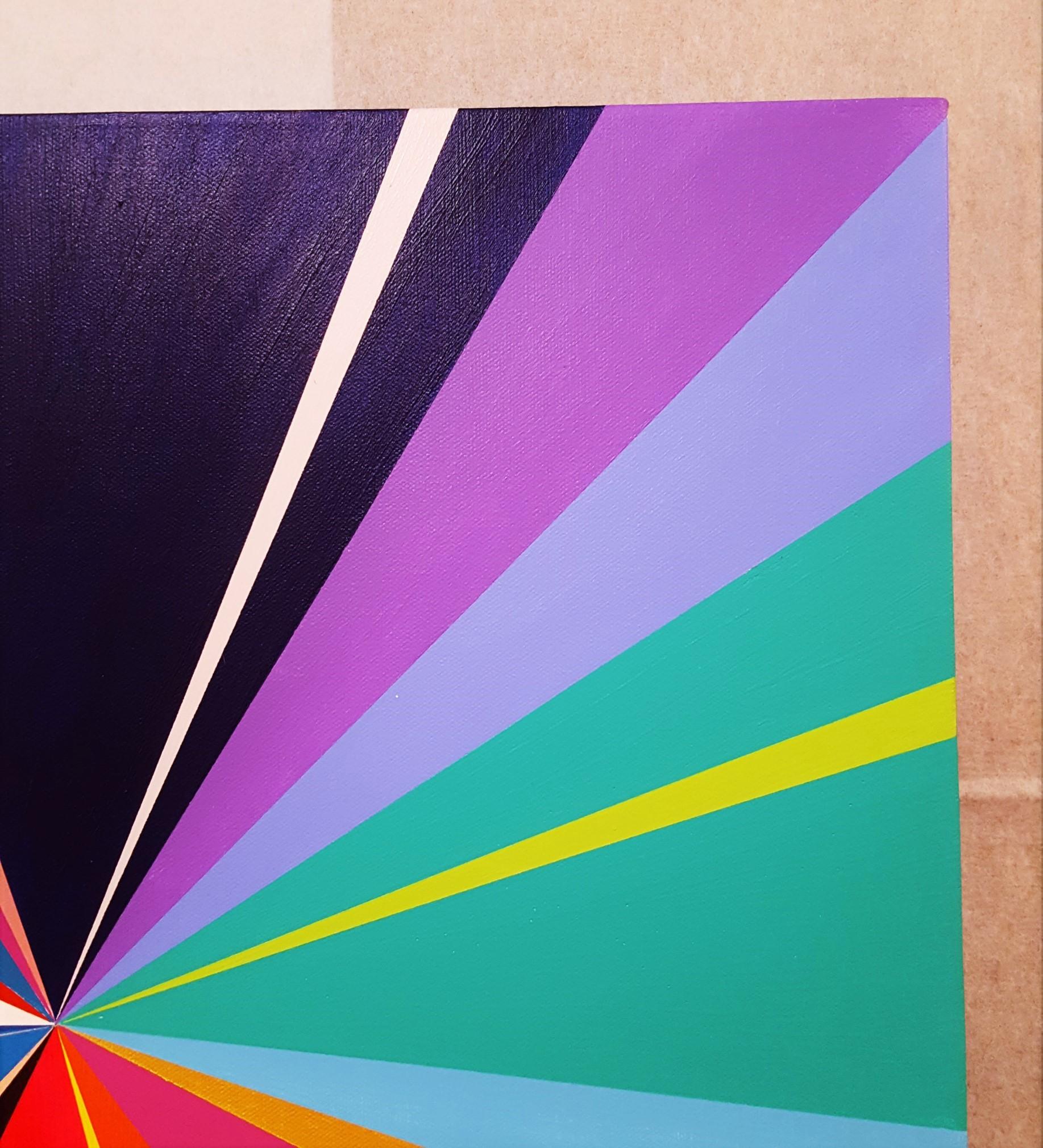 Diamond XXV - Abstract Geometric Painting by Jack Graves III